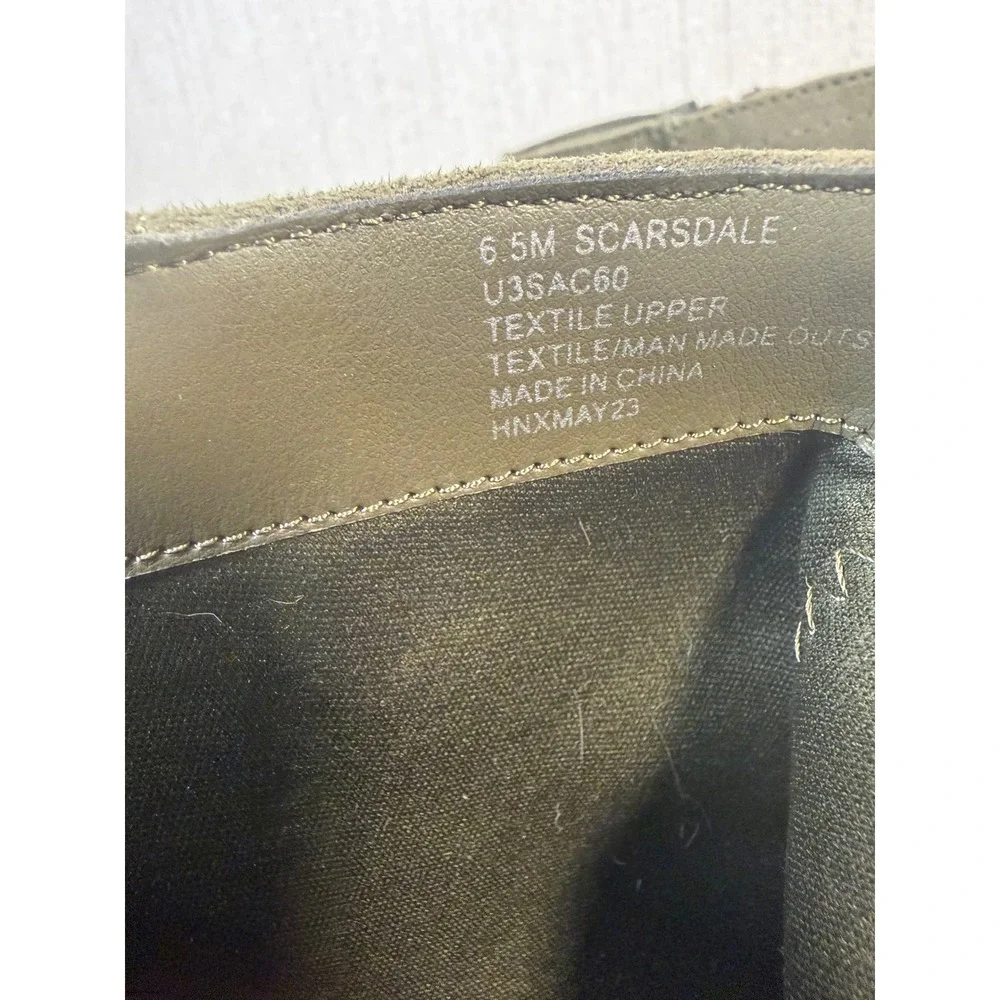 Unionbay Scarsdale‎ Olive Boot Women si2 6.5M